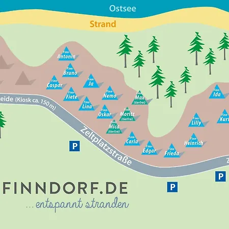 Wald Und Verbinden, Charmante Finnhuette Direkt An Der Ostsee - Oskar Trassenheide